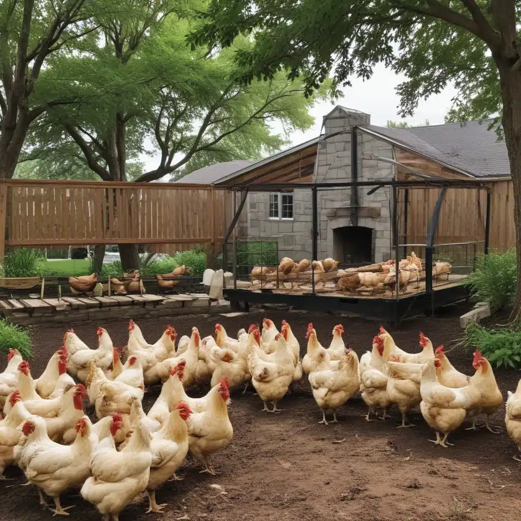 Backyard Broilers and Patio Perfection: A Unique Farming Experience