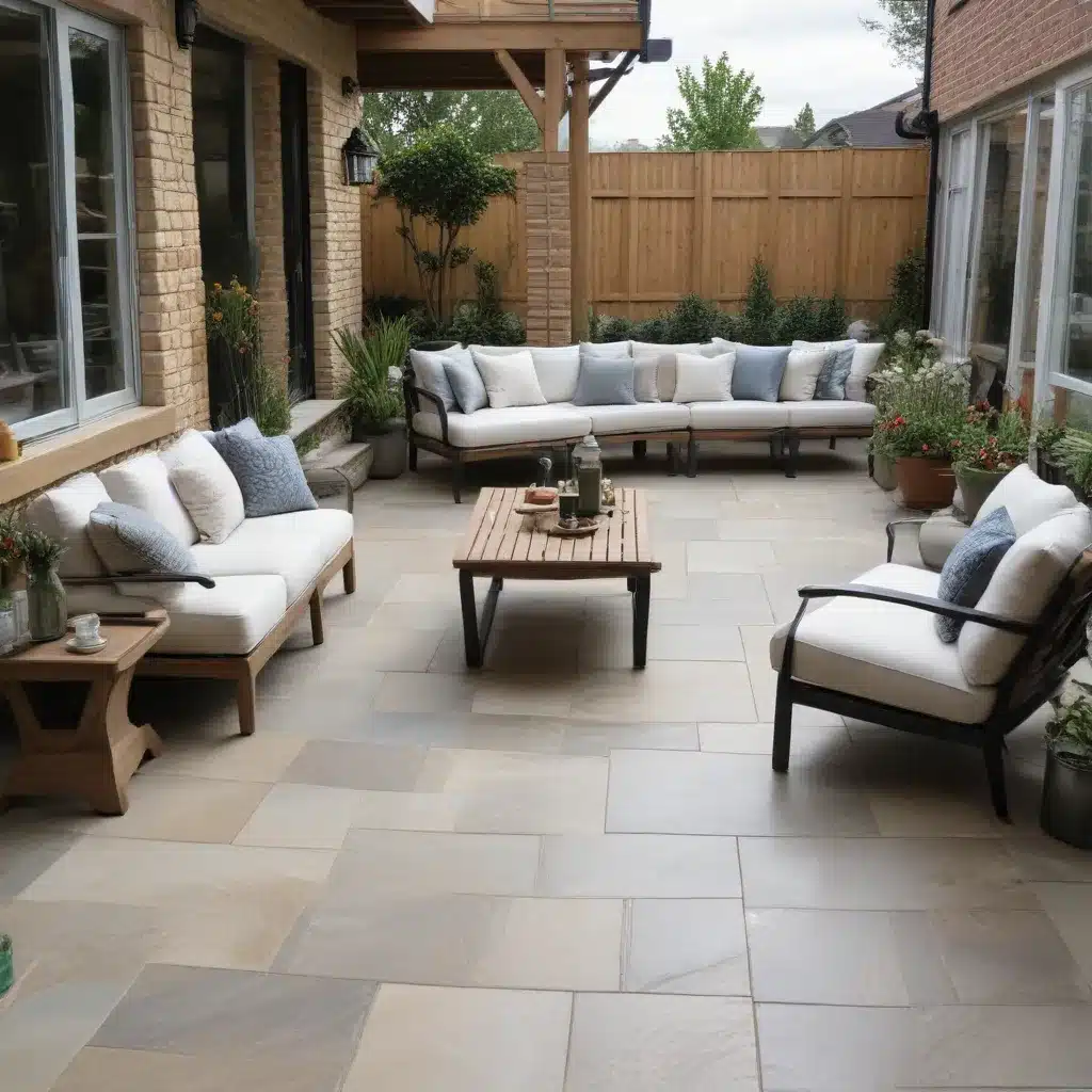 Chic and Cozy: Creating an Outdoor Living Room With Patio Paving