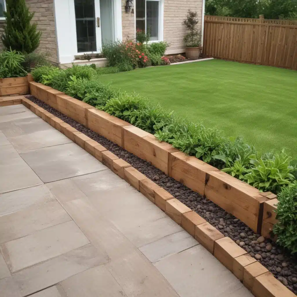 DIY Patio Edging Ideas: Elevating Your Outdoor Space with Stunning Wood Borders