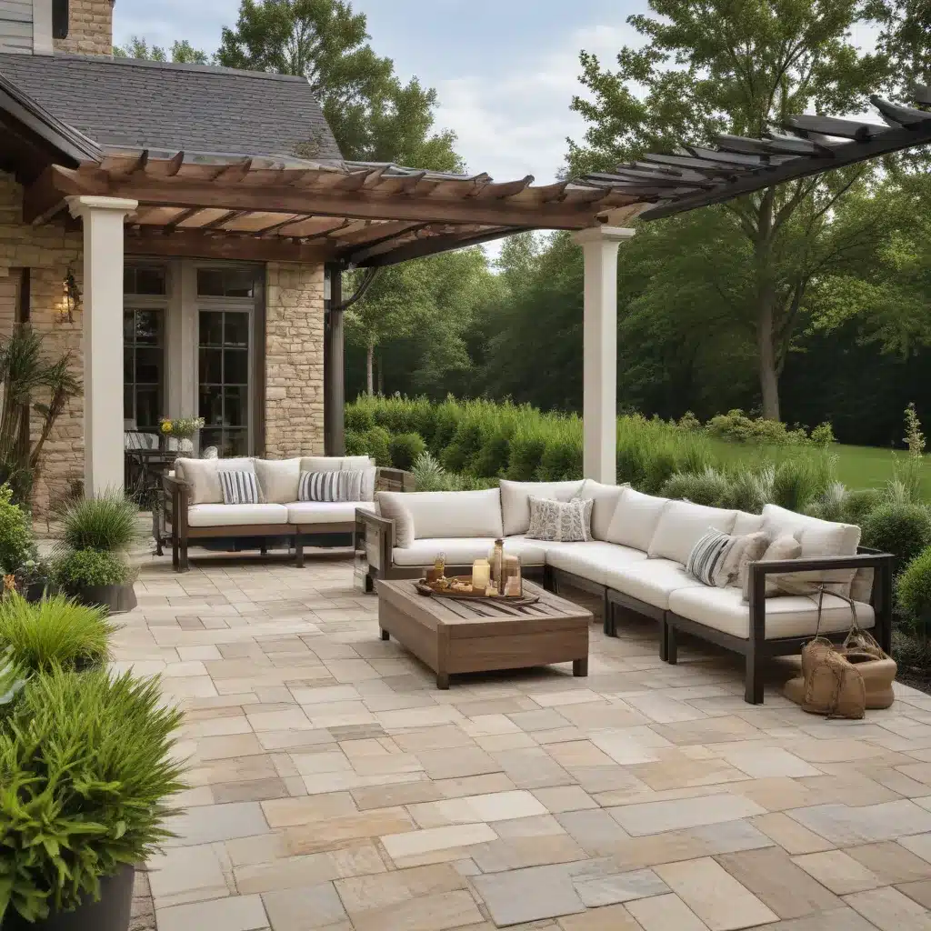 Elevate Your Patio: Chic and Cozy Outdoor Living Room Designs with Patio Paving Solutions
