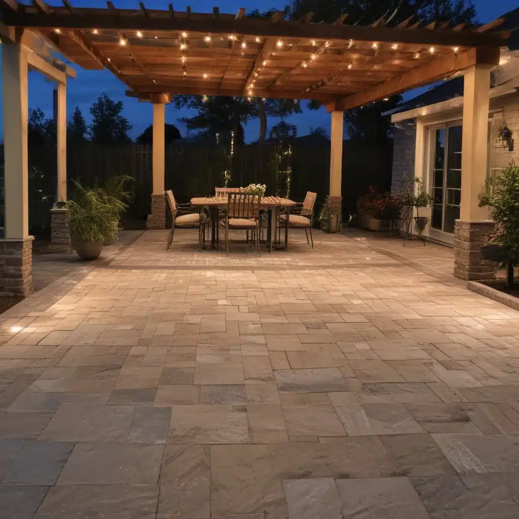 Patio Paving Lighting: Brighten Up Your Outdoor Entertaining Areas