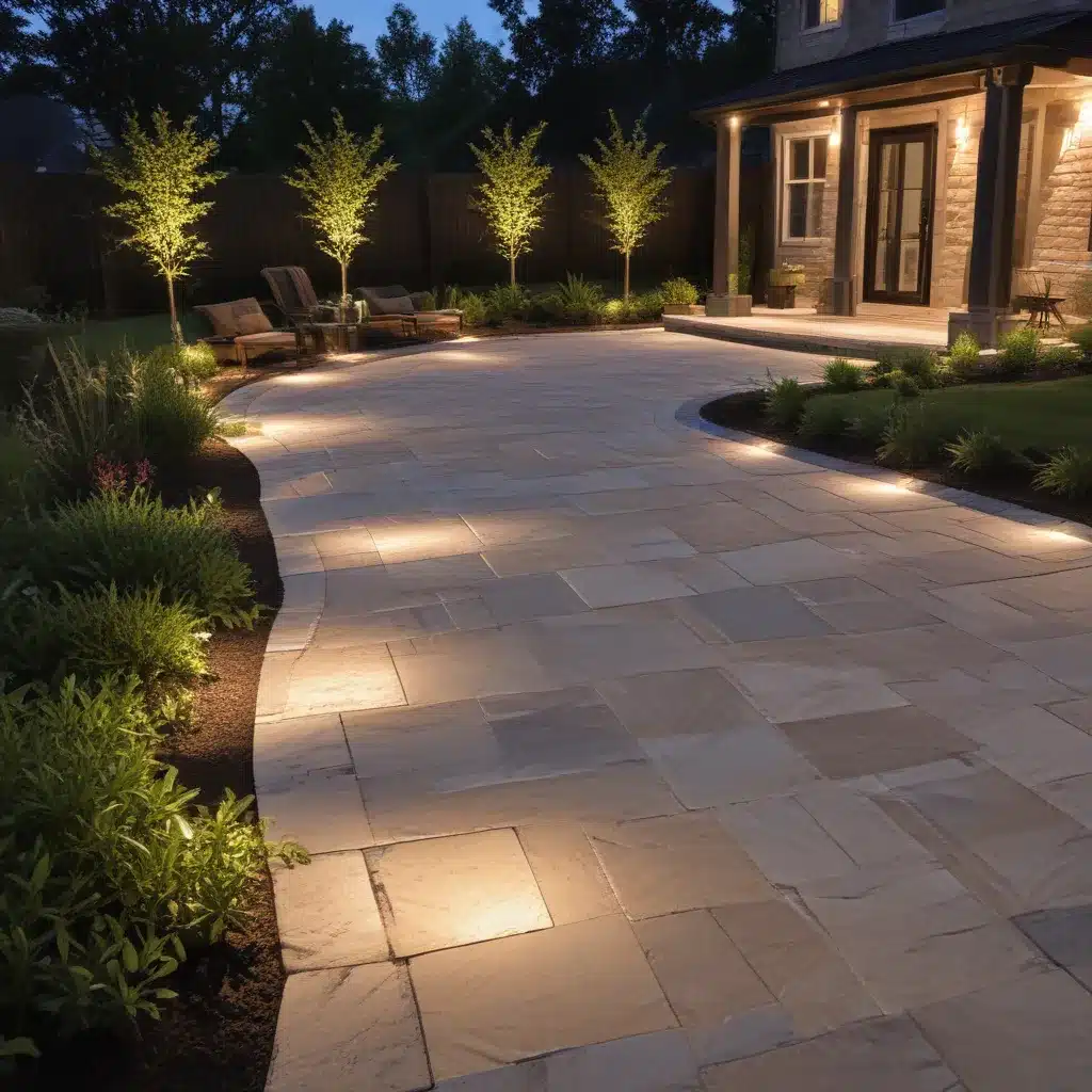 Patio Paving Lighting: Elevating Curb Appeal with Captivating Outdoor Design