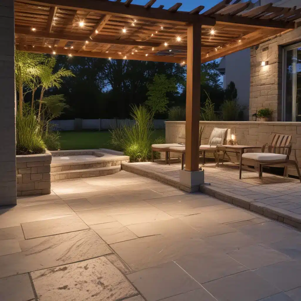 Patio Paving Lighting: Embracing Sustainable Solutions for an Eco-Friendly Oasis