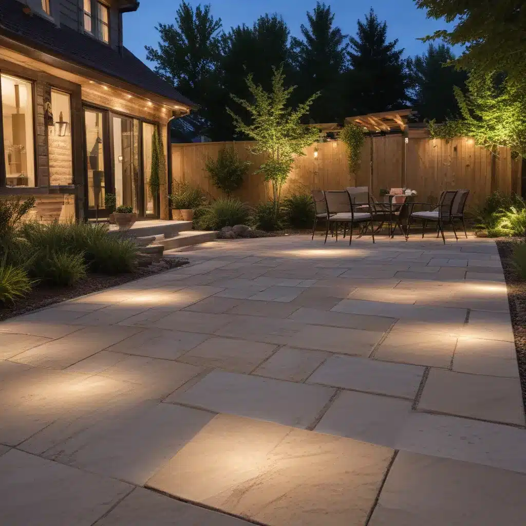 Patio Paving Lighting: Embracing the Future of Outdoor Living with Smart Tech