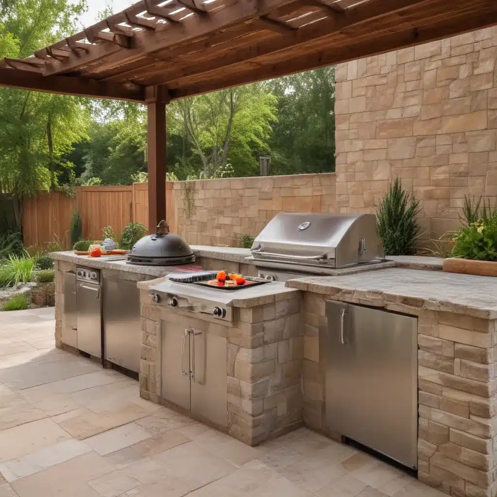Patio Paving Pizzazz: 5 Brilliant Outdoor Kitchens That’ll Make Your Backyard Shine