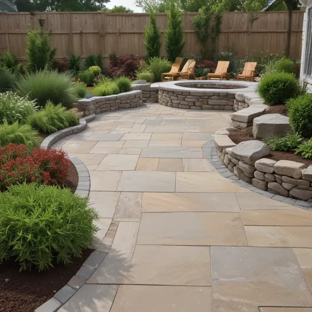 Patio Paving and Landscaping: Harmonizing Hardscapes and Softscapes for Holistic Design