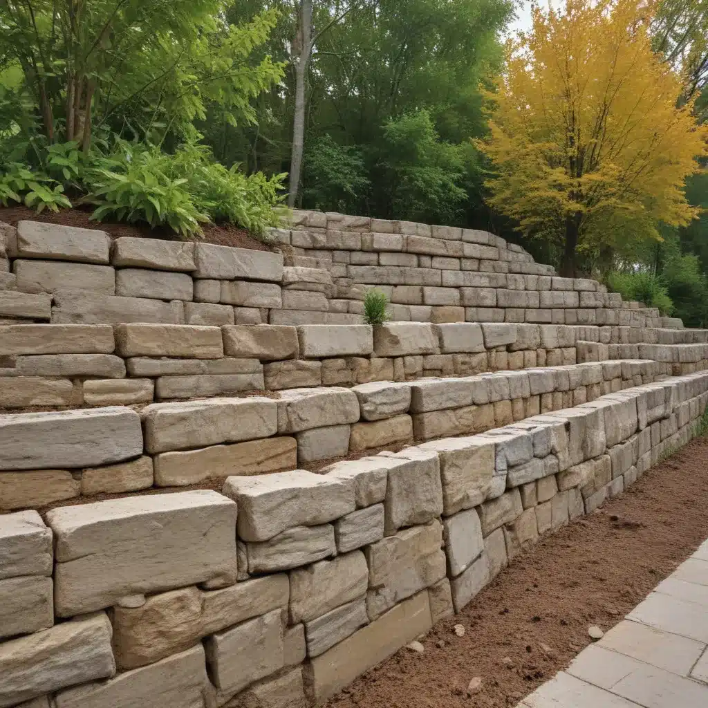 Retaining Walls Revitalized: Transforming Challenging Terrain with Ease